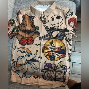 Brand new Nightmare before Christmas button-down shirt size XS in men.